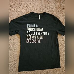 Black Graphic Men's T-Shirt